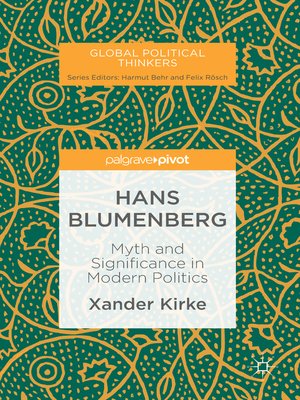 cover image of Hans Blumenberg